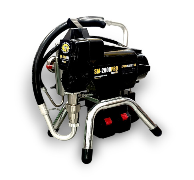 Акумуляторний SM-2000PRO CORDLESS фарбувальний безповітряний апарат